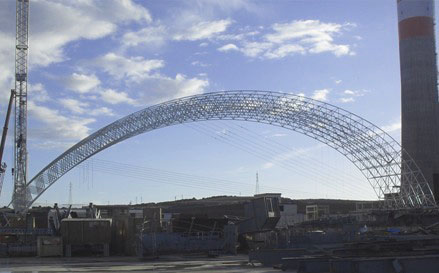 长宁大型网架结构